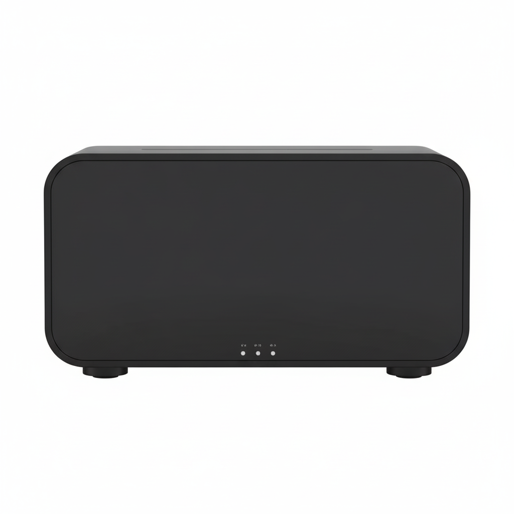 Flame Aroma Diffuser &amp; Humidifier – 7 Color LED Fire Effect Mist